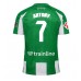 Real Betis Antony #7 Domácí Dres 2025-26 Krátkým Rukávem
